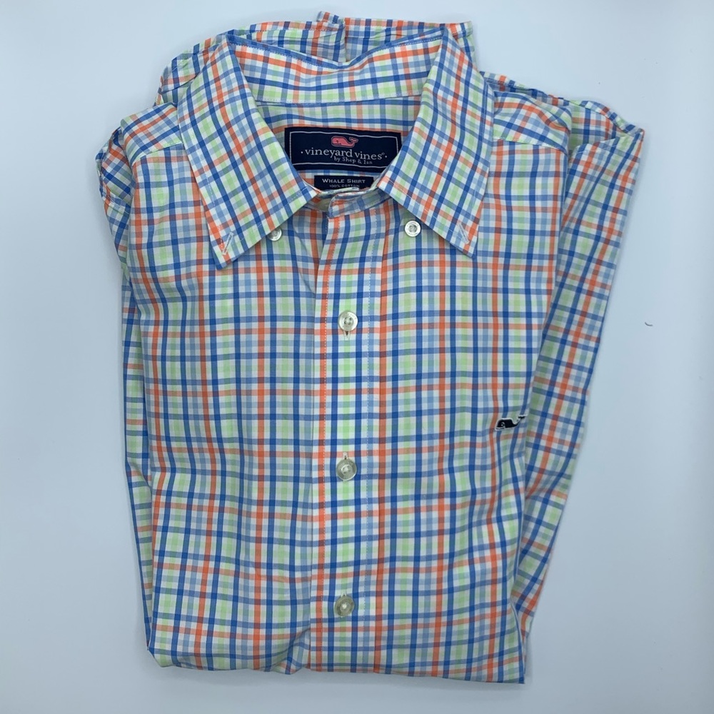 Vineyard Vines Dress Shirt Whale Shirt - M